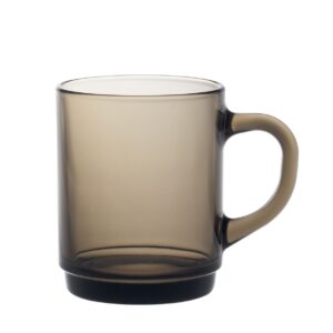 Szklanka z uchem VERSAILLES SEPIA, Duralex, 0,26L, brązowy, 6 szt., ⌀72x(H)89mm