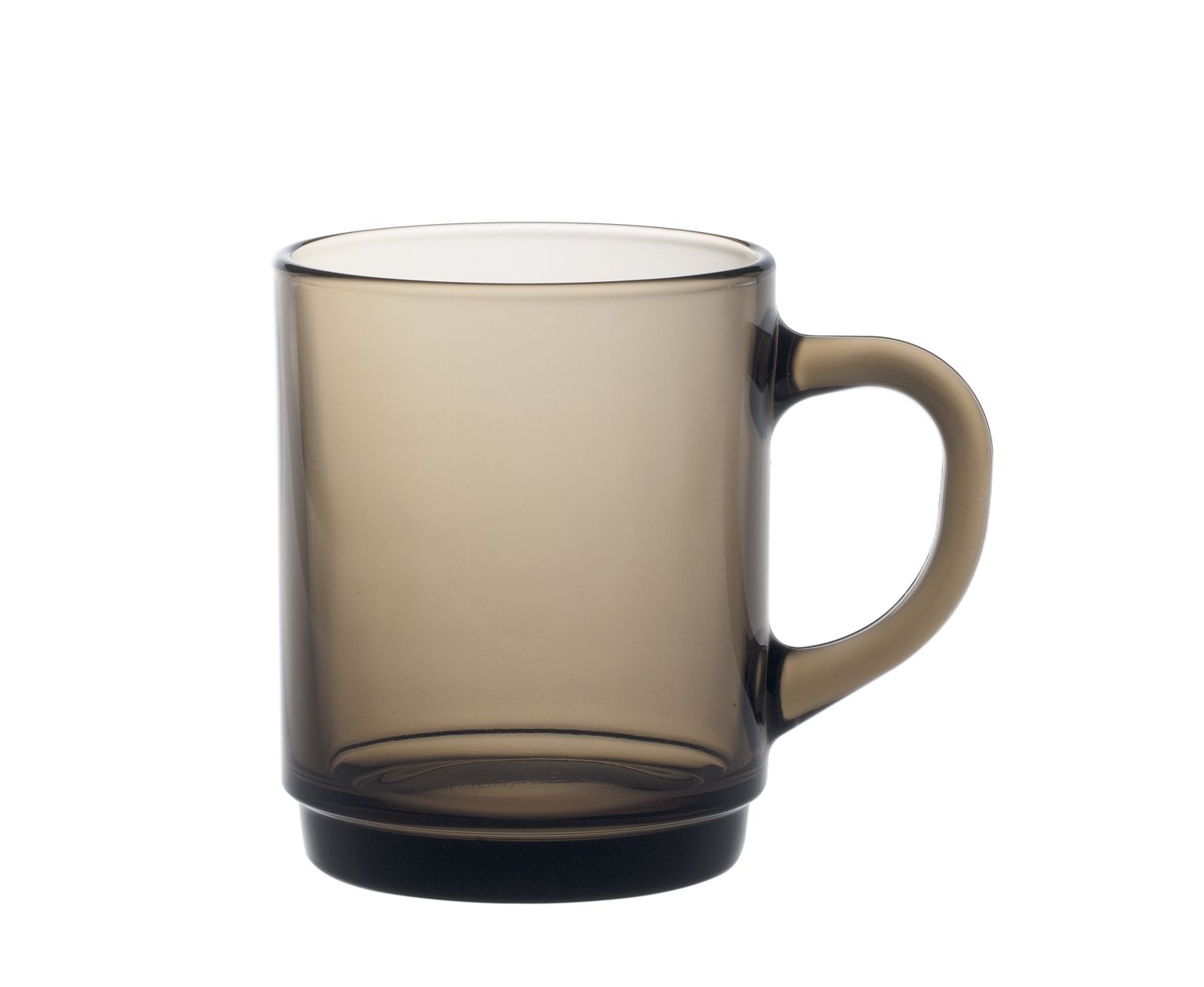 Szklanka z uchem VERSAILLES SEPIA, Duralex, 0,26L, brązowy, 6 szt., ⌀72x(H)89mm