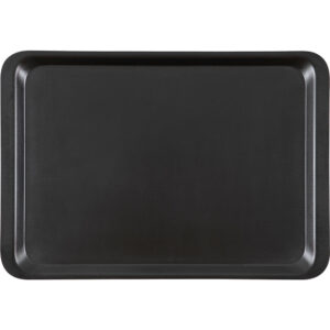 Taca laminowana, czarna, matowa, GN 1/1