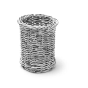 Koszyk na sztućce, HENDI, jasnoszary, ⌀100x(H)120mm