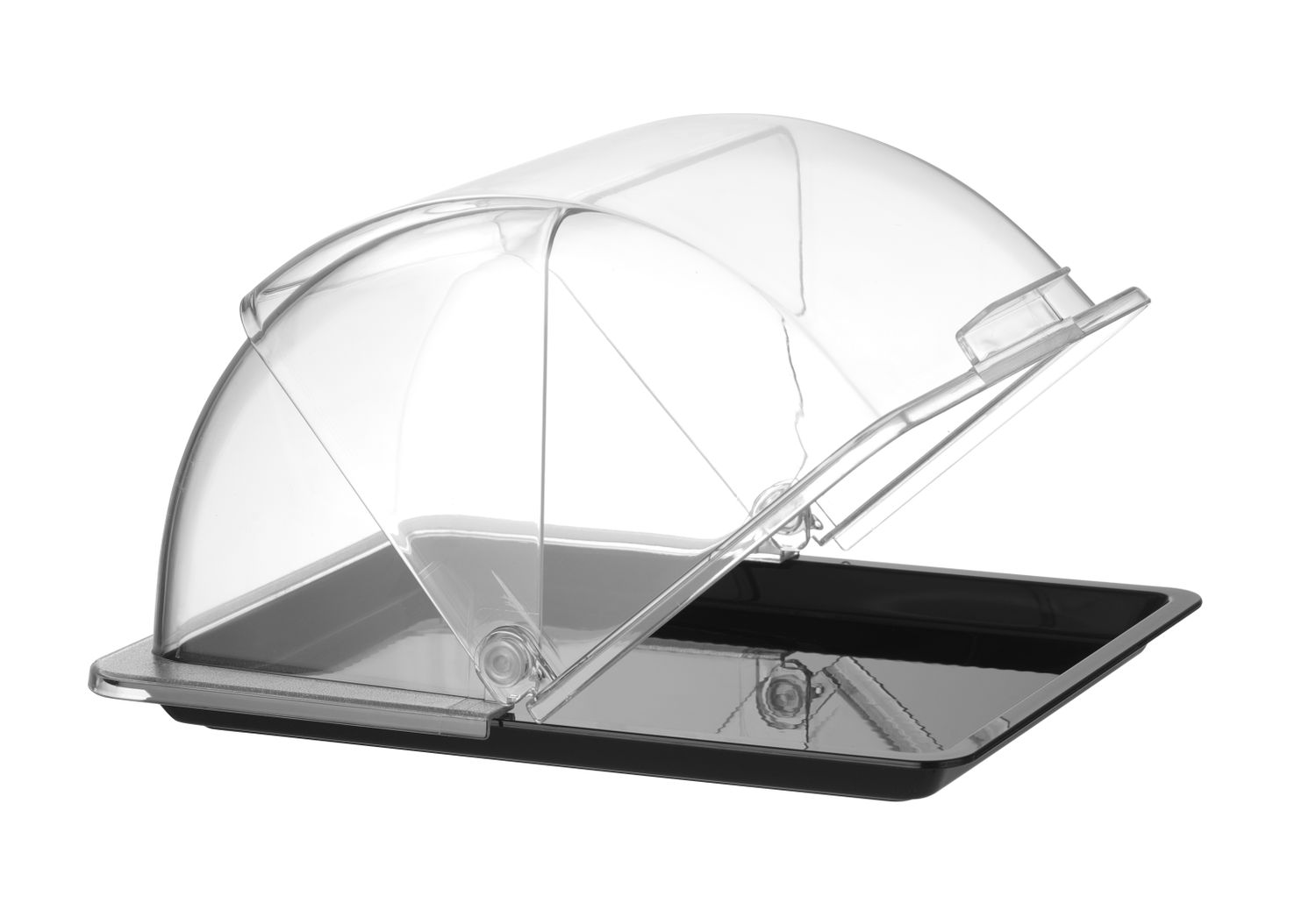 Witrynka roll-top, HENDI, GN 1/2, czarny, 325x265mm, Prostokątny - obrazek 3