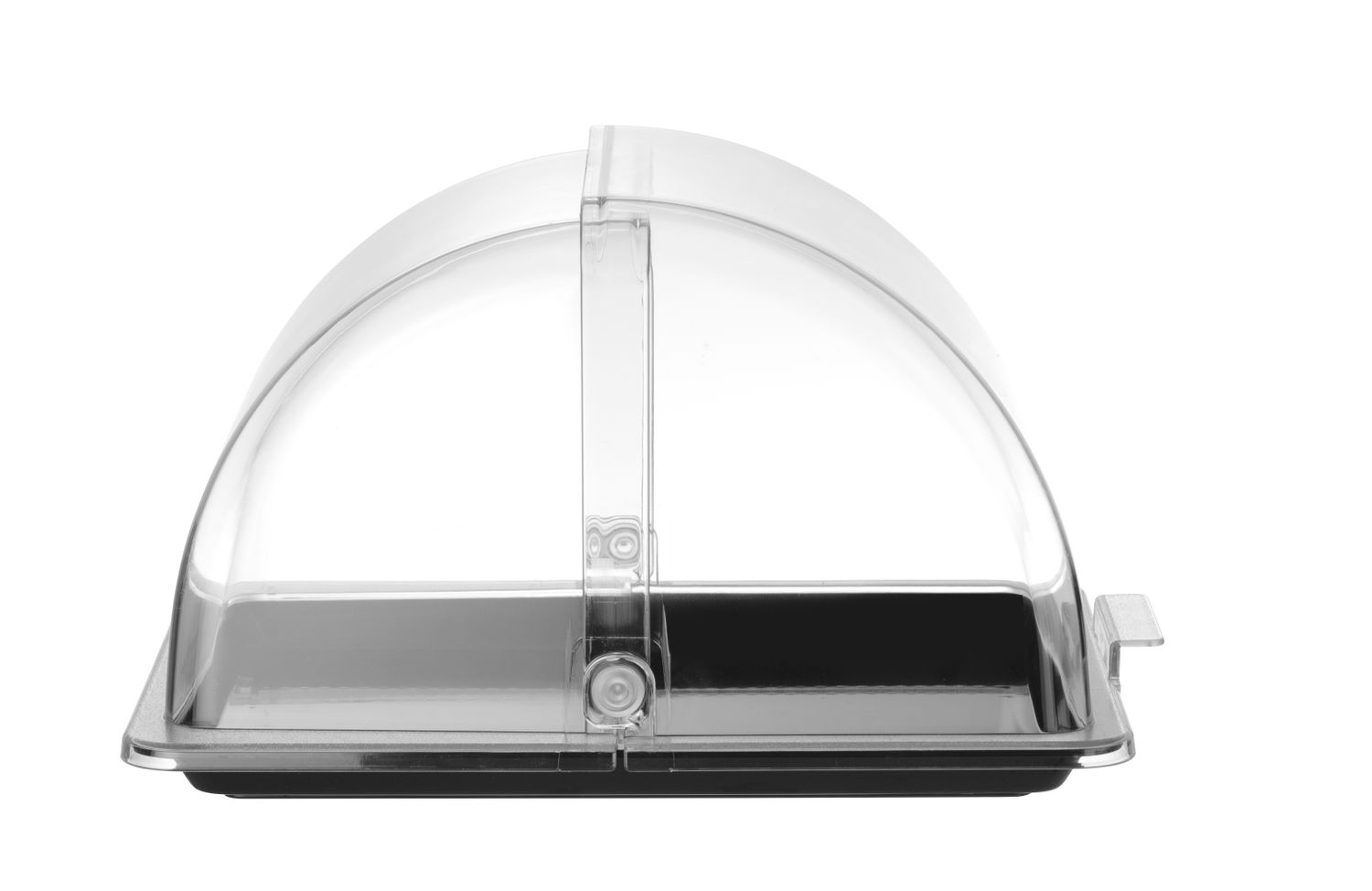 Witrynka roll-top, HENDI, GN 1/2, czarny, 325x265mm, Prostokątny - obrazek 2