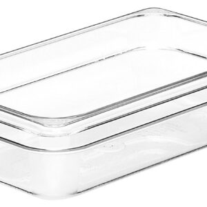 Pojemnik Camwear GN 1/4 z poliwęglanu, Cambro, GN 1/4, 1,7L, transparentny, 162x265x(H)65mm