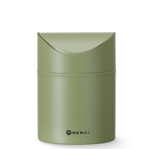 Śmietniczka stołowa, HENDI, 1,2L, zielony, ⌀120x(H)165mm