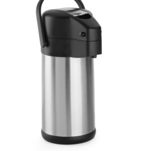 Termos z pompką, HENDI, 3L, ⌀171x(H)373mm