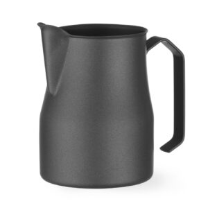 Dzbanek do spieniania mleka czarny, matowy, HENDI, 0,7L, czarny, ⌀84x(H)130mm