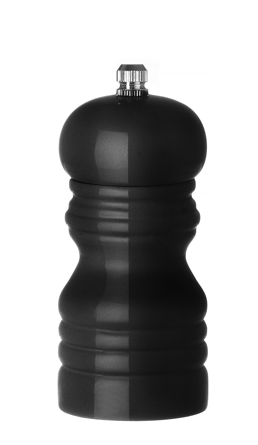 Młynek do pieprzu drewniany, HENDI, czarny, ⌀50x(H)113mm