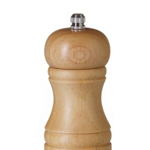 Młynek do soli drewniany, HENDI, jasne drewno, ⌀50x(H)113mm