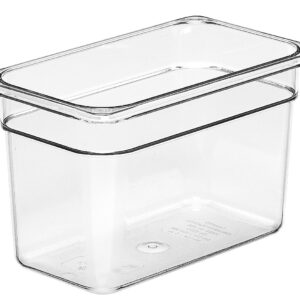 Pojemnik Camwear GN 1/4 z poliwęglanu, Cambro, GN 1/4, 3,7L, transparentny, 162x265x(H)150mm