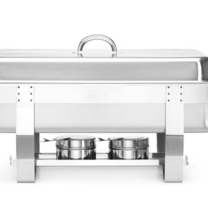 Podgrzewacz na pastę GN 1/1 – zestaw z pojemnikami GN, HENDI, Kitchen Line, 585x385x(H)315mm