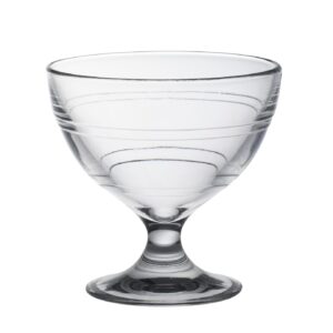 Pucharek do lodów GIGOGNE, Duralex, 0,25L, transparentny, 6 szt., ⌀100x(H)100mm