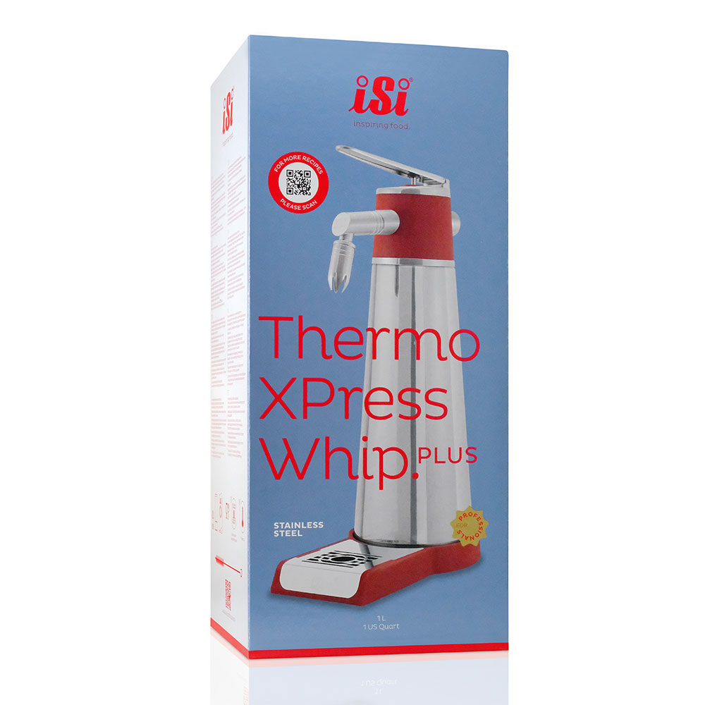 Syfon do bitej śmietany, automatyczny, iSi, Thermo XPress Whip PLUS, V 1.0 l - obrazek 7