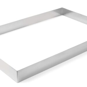 Rant piekarniczo-cukierniczy prostokątny, HENDI, 585x385x(H)50mm