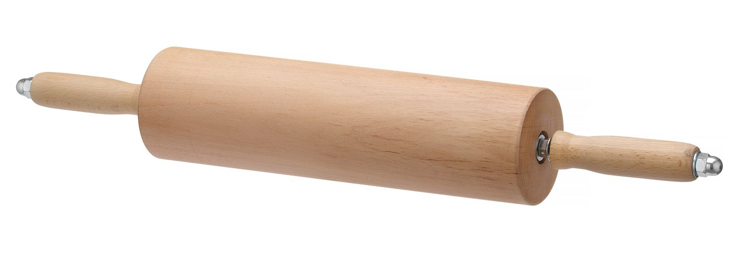 Wałek do ciasta drewniany, HENDI, ⌀75x640mm - obrazek 2