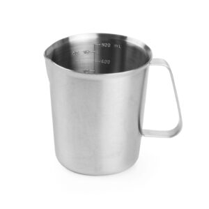 Miarka stalowa, HENDI, 0,5L, ⌀90x(H)105mm