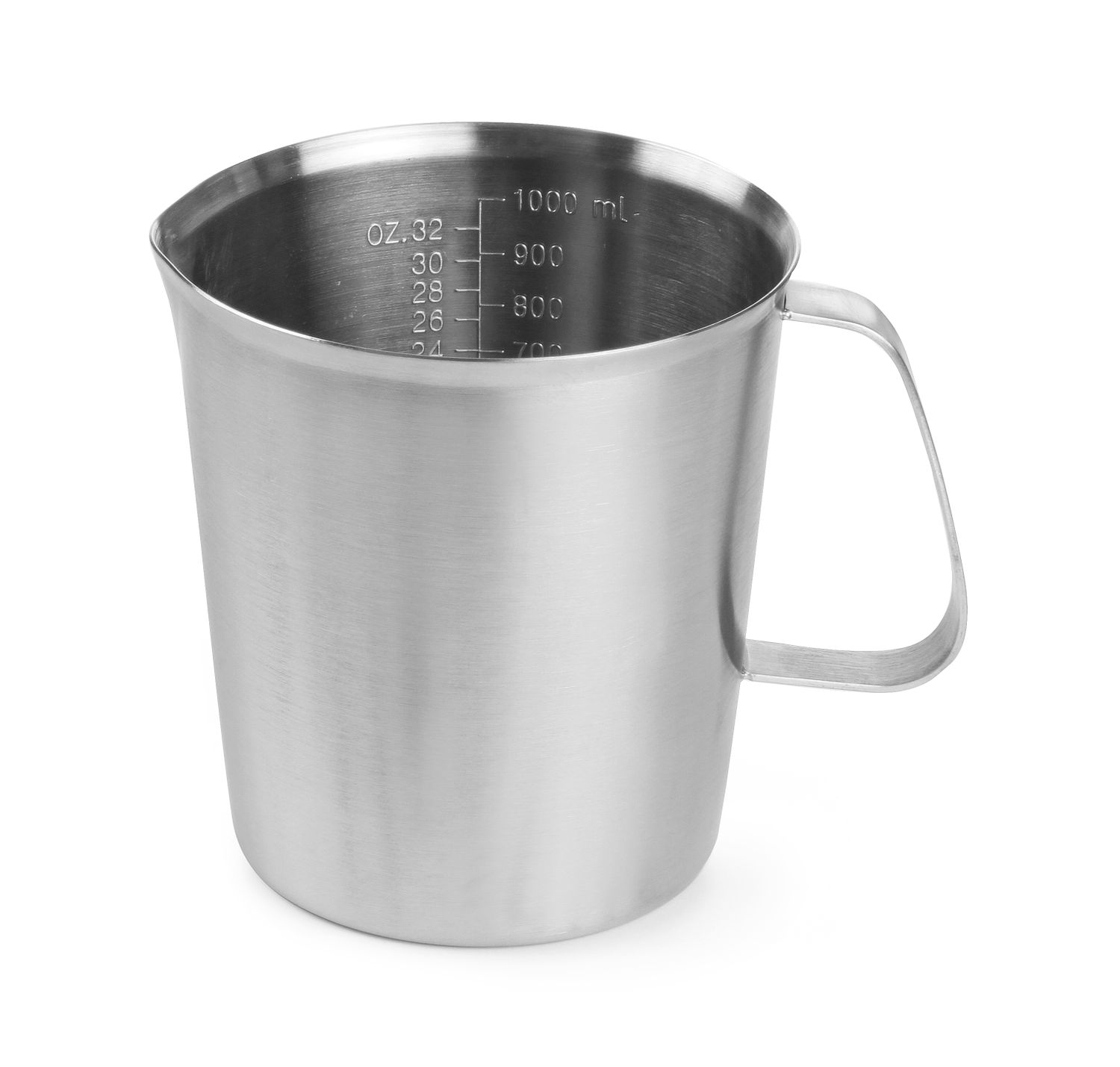 Miarka stalowa, HENDI, 1L, ⌀120x(H)130mm