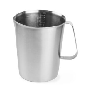 Miarka stalowa, HENDI, 2L, ⌀140x(H)170mm