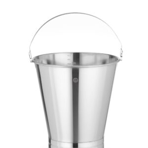 Wiadro z pierścieniem Profi Line, HENDI, Profi Line, 10L, ⌀280x(H)265mm