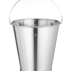 Wiadro z pierścieniem Profi Line, HENDI, Profi Line, 15L, ⌀305x(H)330mm