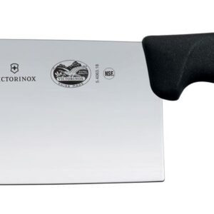 Nóż szefa kuchni, styl chiński, Victorinox, czarny, (L)308mm