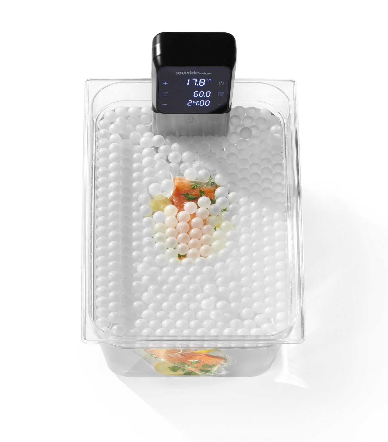 Kulki do gotowania sous-vide – 500 szt., HENDI, biały, ⌀20mm - obrazek 5