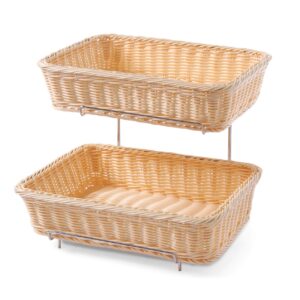 Koszyki do pieczywa prostokątne GN 1/2, HENDI, 360x280x(H)290mm