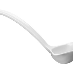 Chochla do sosów, HENDI, 0,03L, kość słoniowa, 180x70mm