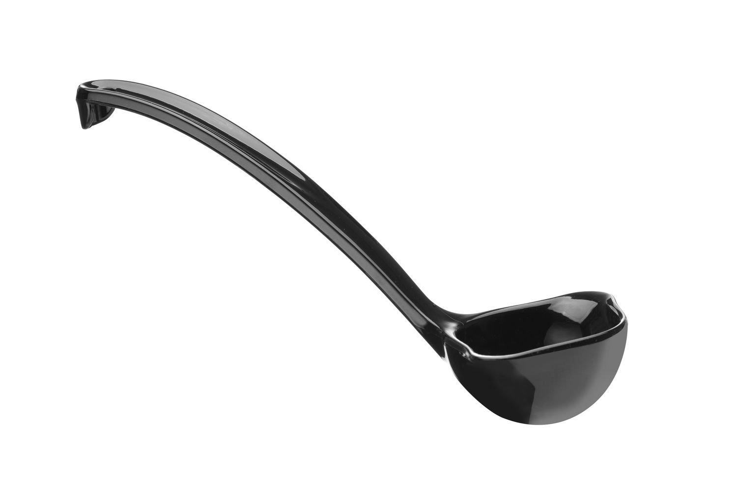 Chochla do sosów, HENDI, 0,03L, czarny, 180x70mm