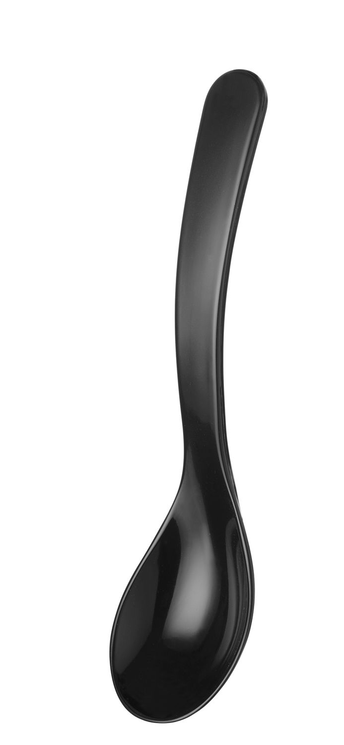 Łyżka do sałatek, HENDI, 0,03L, czarny, 235x55mm