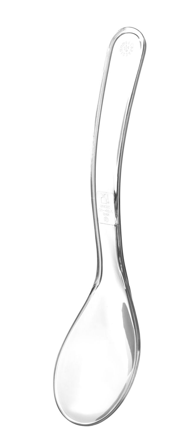 Łyżka do sałatek, HENDI, 0,03L, transparentny, 235x55mm