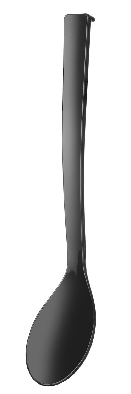 Łyżka do sałatek, HENDI, 0,06L, czarny, 335x70mm