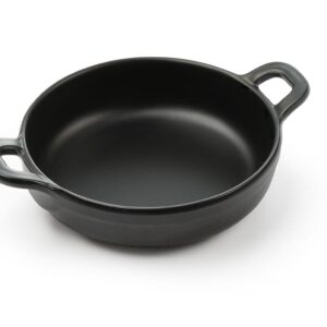 Rondelek czarny Little Chef mini okrągły, HENDI, czarny, 150x115x(H)37mm