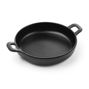 Rondelek czarny Little Chef mini okrągły, HENDI, czarny, 189x147x(H)37mm