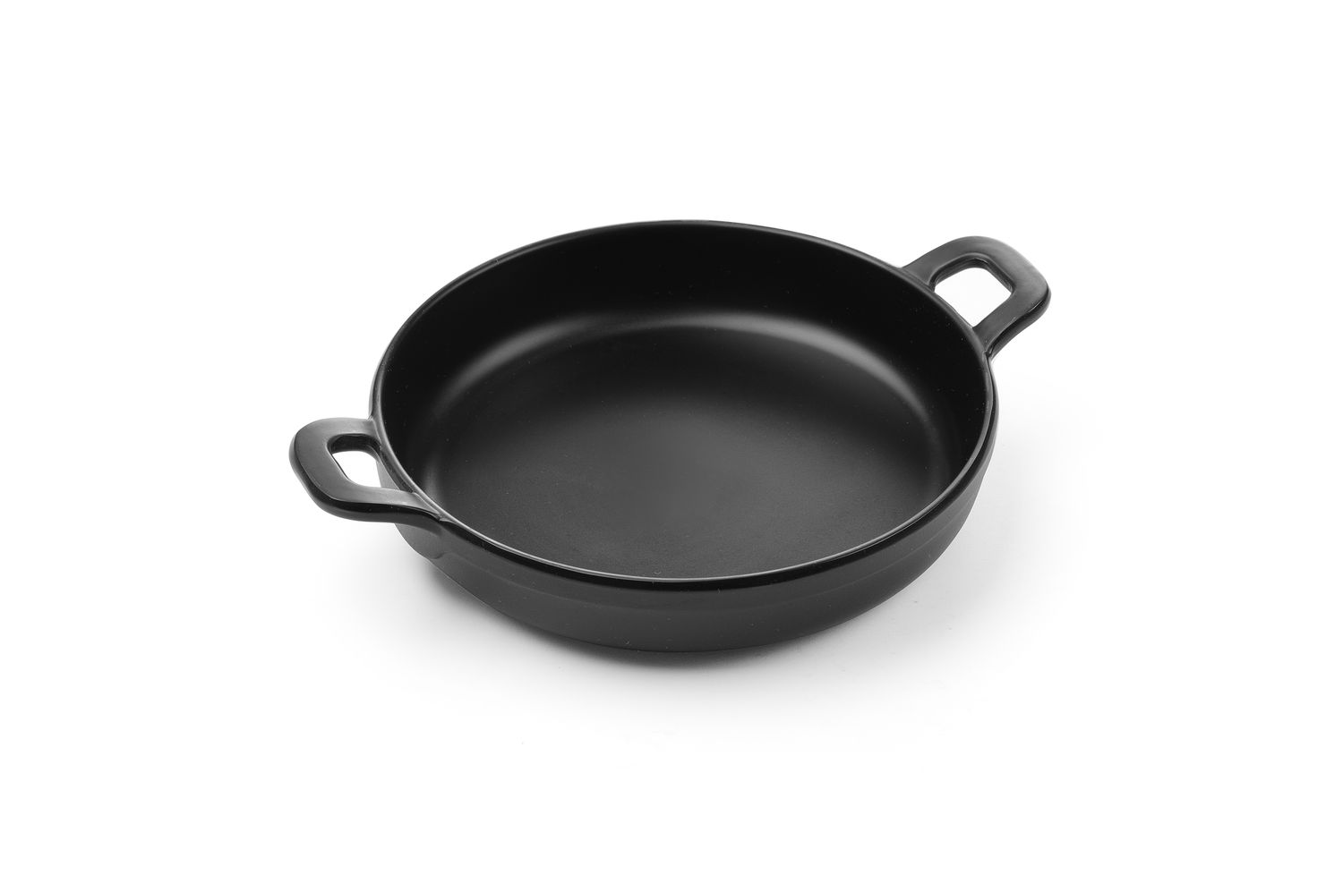 Rondelek czarny Little Chef mini okrągły, HENDI, czarny, 189x147x(H)37mm