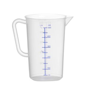 Miarka z polipropylenu, HENDI, Kitchen Line, 0,5L, ⌀90x(H)140mm