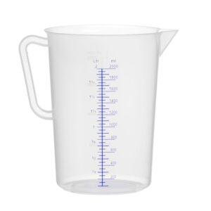 Miarka z polipropylenu, HENDI, Kitchen Line, 2L, ⌀140x(H)215mm