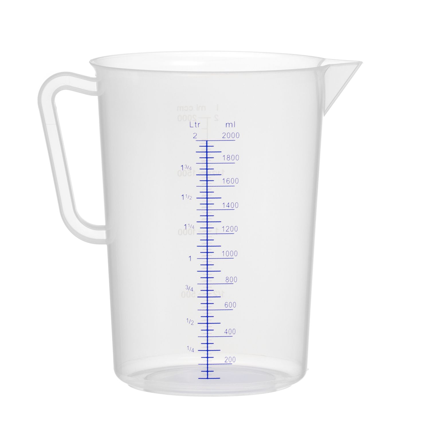 Miarka z polipropylenu, HENDI, Kitchen Line, 2L, ⌀140x(H)215mm