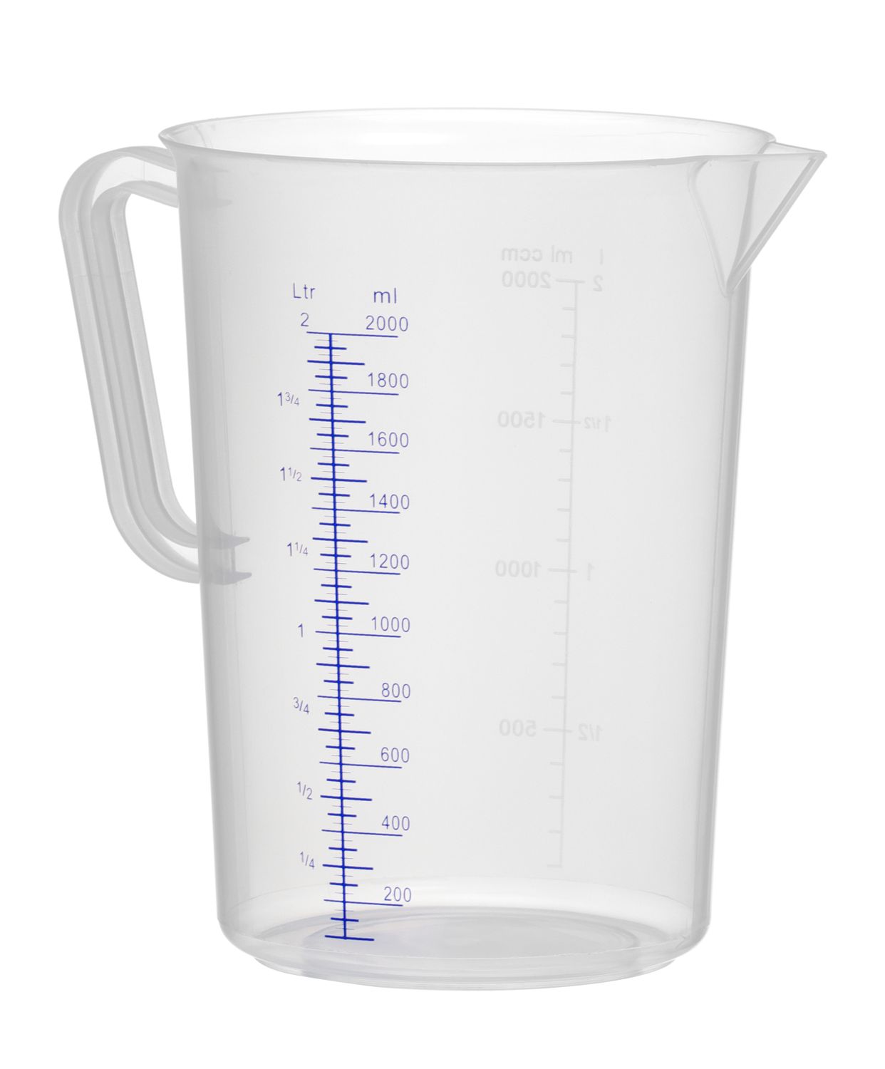 Miarka z polipropylenu, HENDI, Kitchen Line, 2L, ⌀140x(H)215mm - obrazek 2