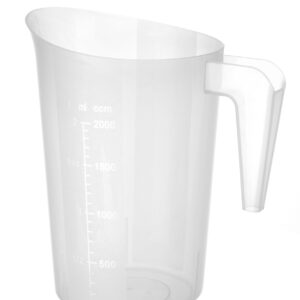 Miarka z polipropylenu piętrowalna, HENDI, Kitchen Line, 2L, ⌀160x(H)205mm
