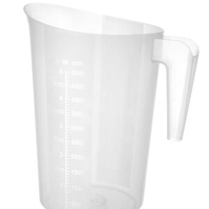 Miarka z polipropylenu piętrowalna, HENDI, Kitchen Line, 5L, ⌀210x(H)270mm