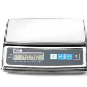 Waga z legalizacją, 5 kg, CAS, 239x227x(H)66mm