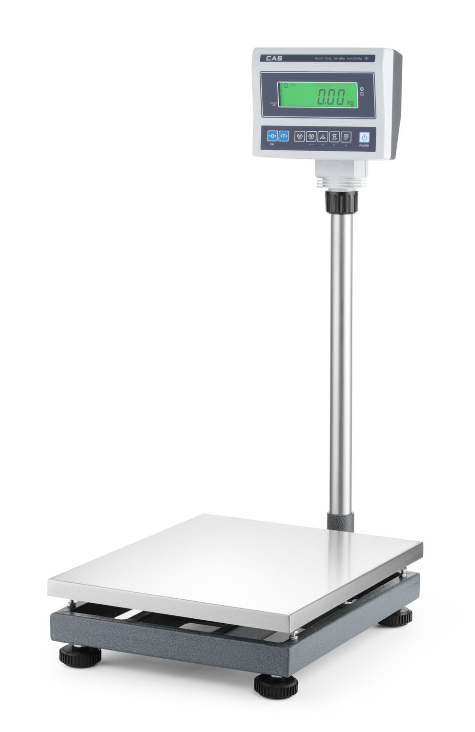 Waga magazynowa z legalizacją, 150kg, CAS, 360x580x(H)765mm - obrazek 2