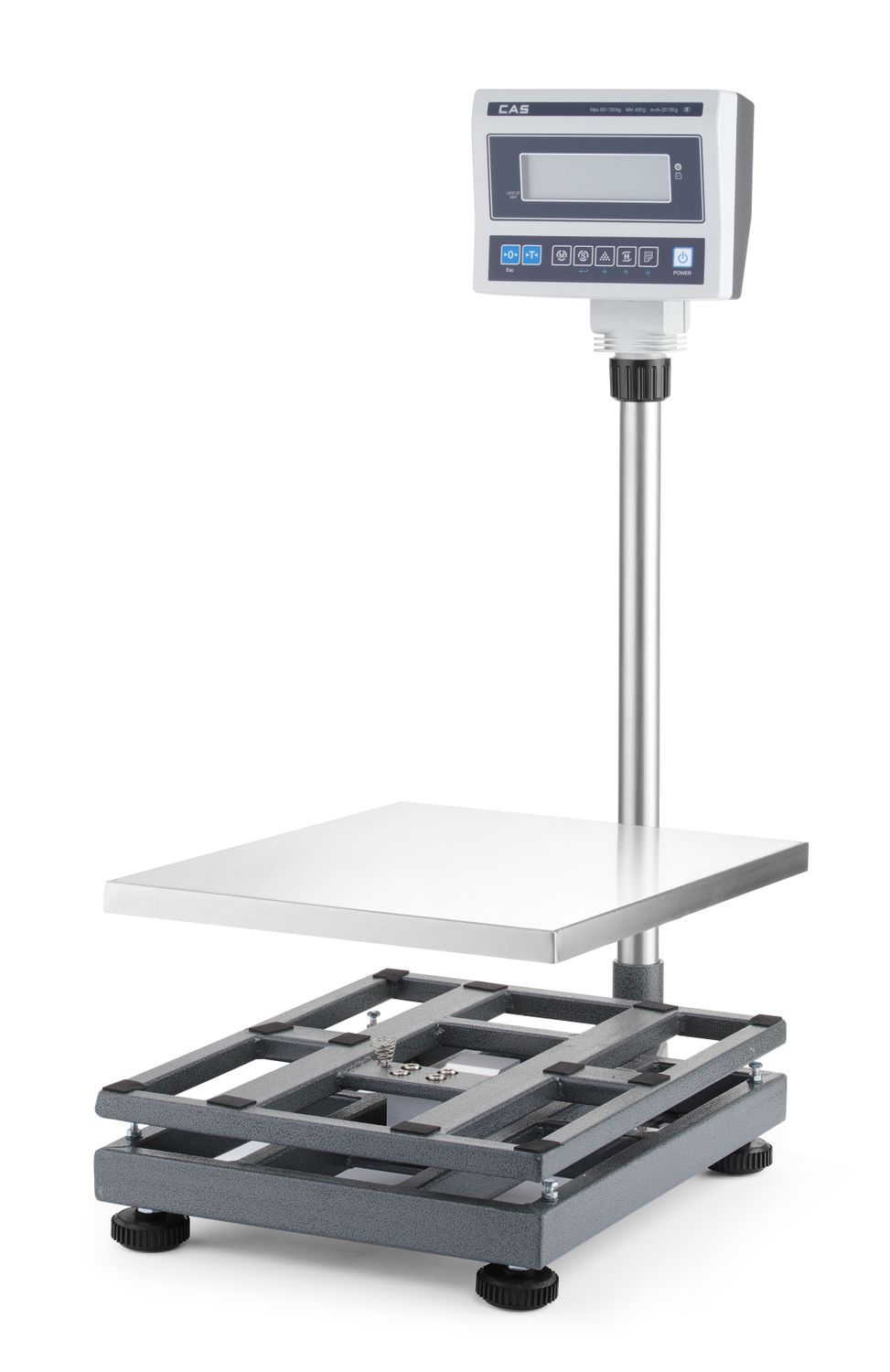 Waga magazynowa z legalizacją, 150kg, CAS, 360x580x(H)765mm - obrazek 3