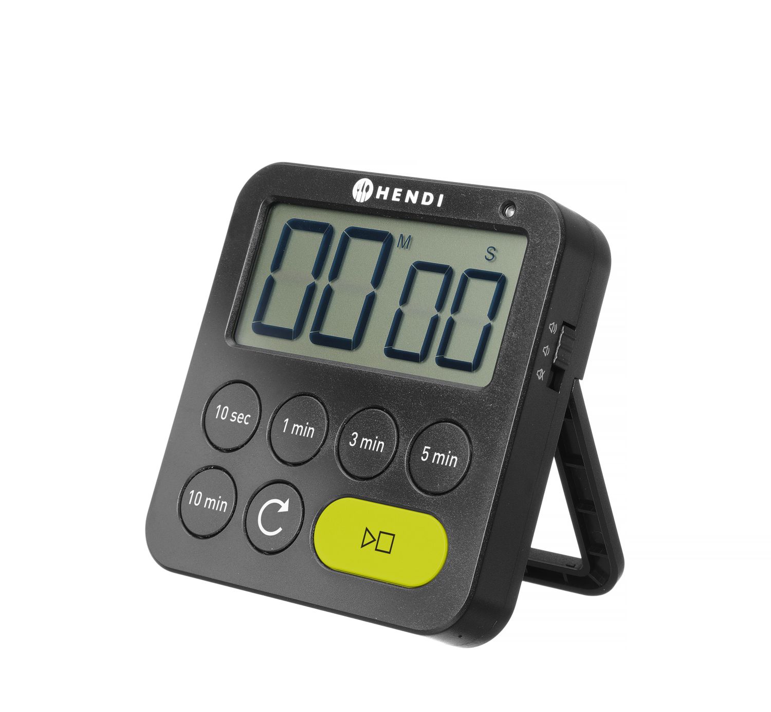 Timer jednozakresowy, HENDI, czarny, 82x20x(H)88mm - obrazek 3