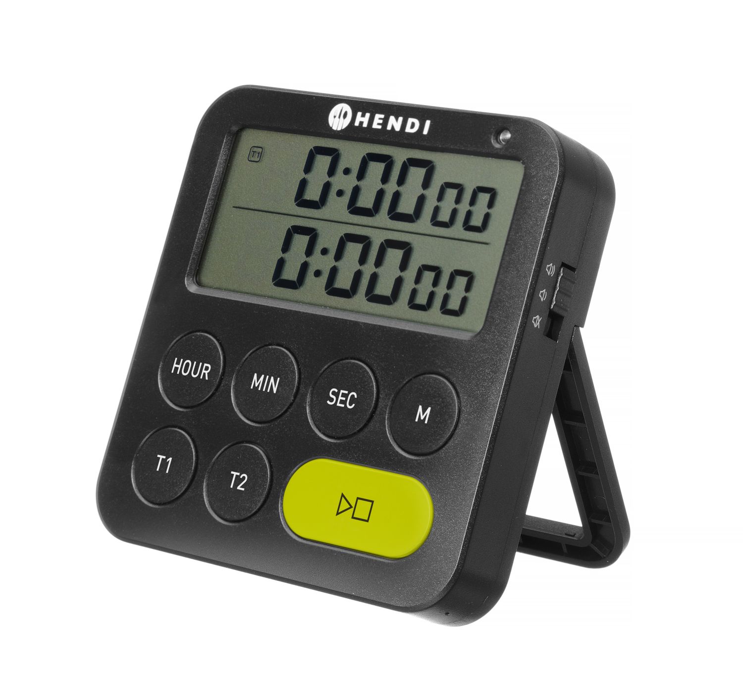Timer dwuzakresowy, HENDI, czarny, 82x20x(H)86mm - obrazek 4