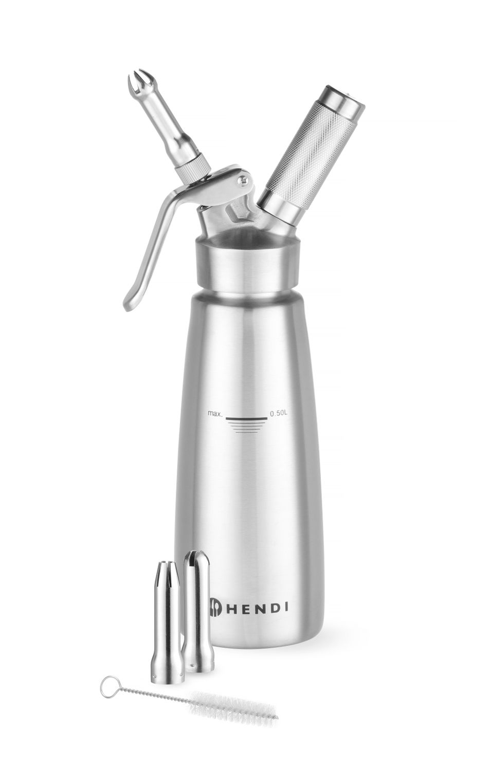 Syfon do bitej śmietany, HENDI, Profi Line, 0,5L, ⌀85x(H)235mm - obrazek 2
