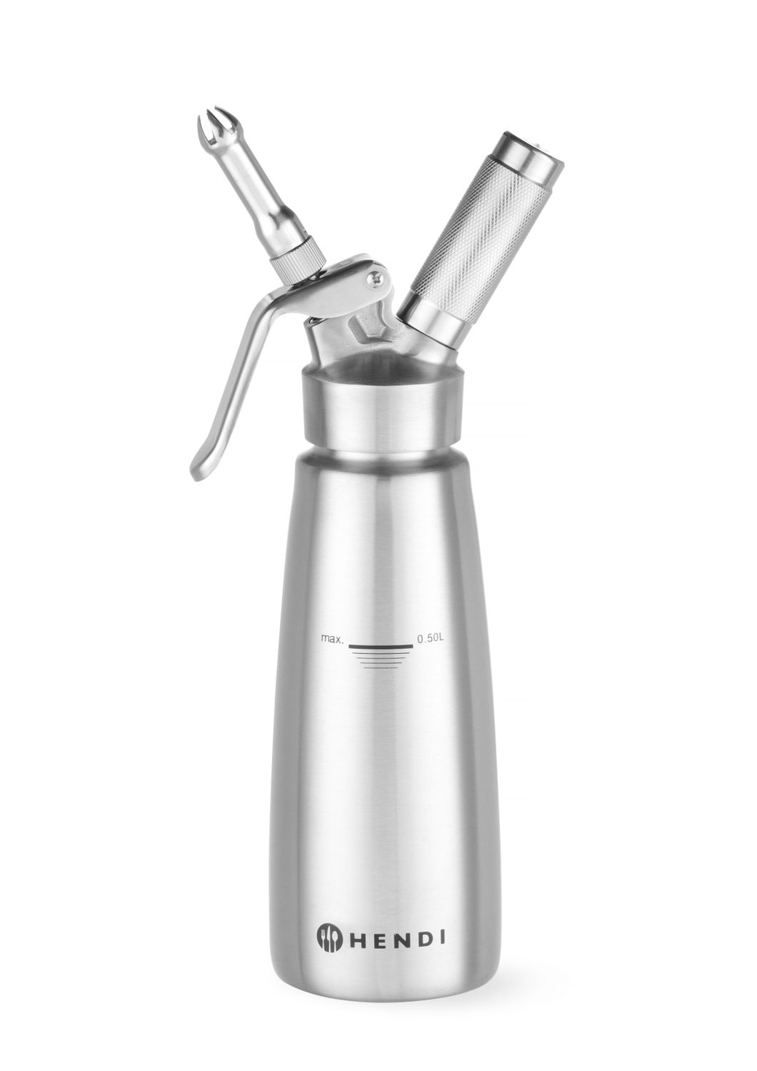 Syfon do bitej śmietany, HENDI, Profi Line, 0,5L, ⌀85x(H)235mm