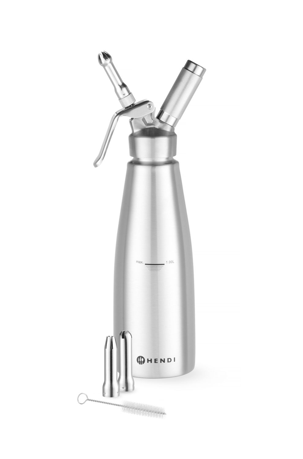 Syfon do bitej śmietany, HENDI, Profi Line, 1L, ⌀98x(H)330mm - obrazek 2
