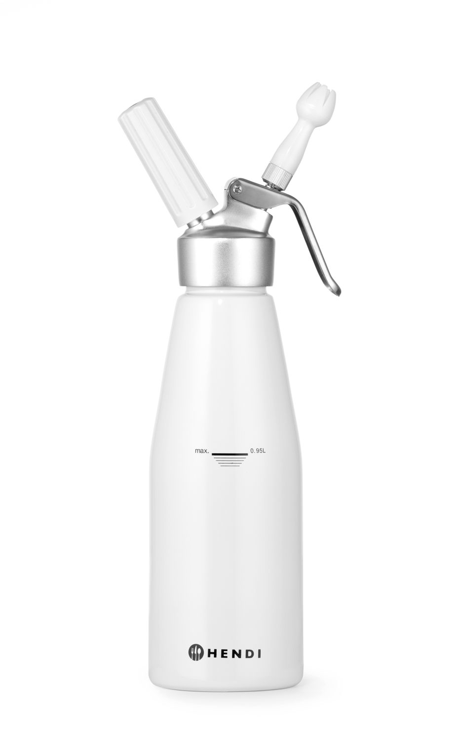 Syfon do bitej śmietany, HENDI, Kitchen Line, 0,95L, ⌀95x(H)320mm - obrazek 2