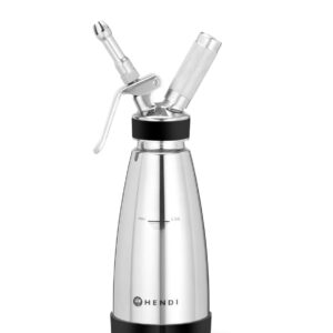 Termo syfon do ciepłych i zimnych sosów, HENDI, 0,5L, ⌀95x(H)275mm